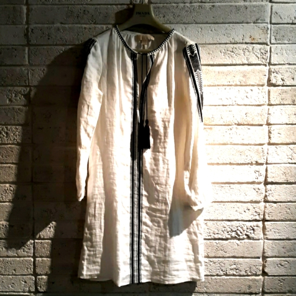 Brand new Muchael Kors Linen Summer Dress Size XS